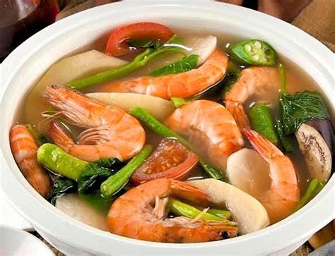  Sinigang na Hipon！酸辣鮮美，令人回味無窮的菲律賓蝦湯